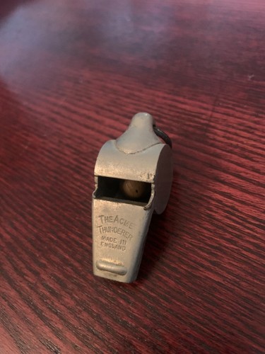 Vintage - The Acme Thunderer - Cork Ball Whistle - Made In England - Picture 2 of 7