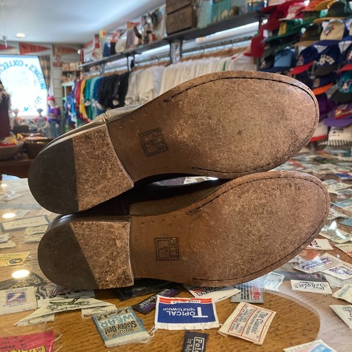 1990's Vintage FRYE Riding Style Boots Leather Womens 9 Western Cowboy Engineer - Picture 8 of 9