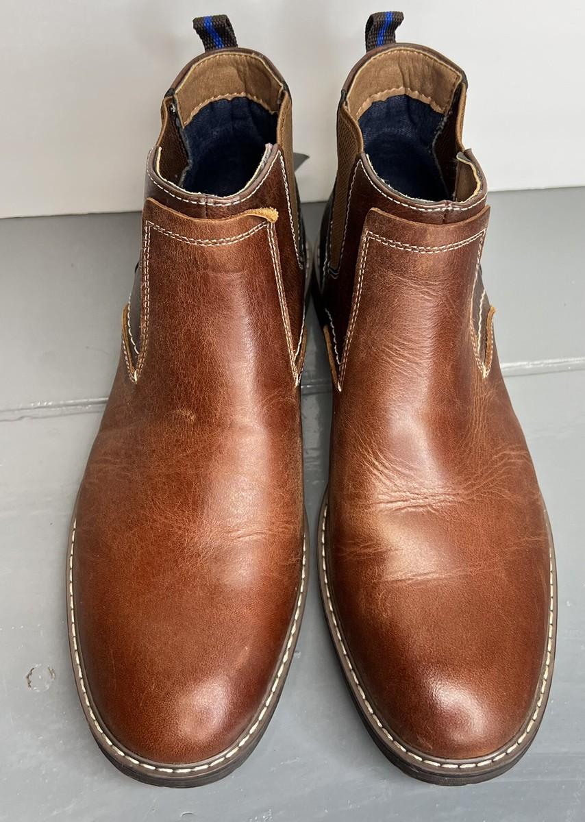 Nunn Bush Men's Fuse Plain Toe Chelsea Boot - Easy Pull-On Boot With Memory Foam Insole - View #9