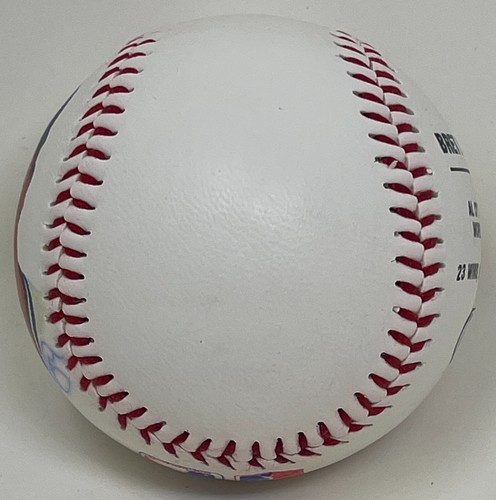 Balón de fotos firmado por Bret Saberhagen de los Reales de Kansas City MLB béisbol Schwartz certificado de autenticidad - Imagen 8 de 8