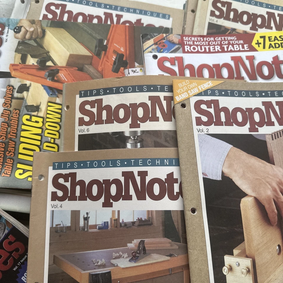 ShopNotes Magazines, Pick Your Title, Bulk Deals Possible. Very Good Condition. - Imagem 2 de 4