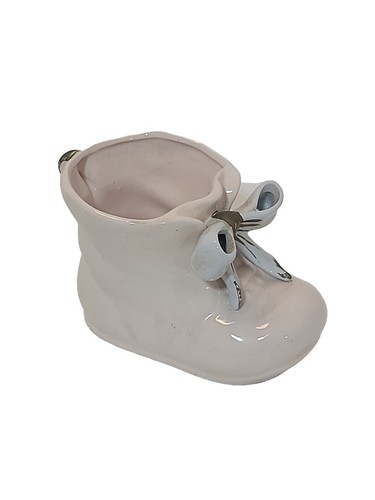 Vintage 1961 Napcoware Ceramic Planter Made In Japan Baby Girl Pink Shoe #E-157 - Picture 4 of 5