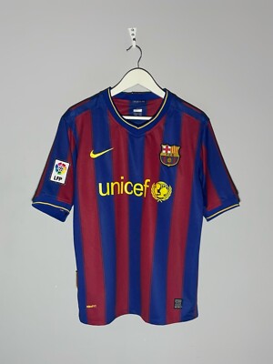10 Lionel Messi Barcelona F.C 2009/10 Nike Home Football