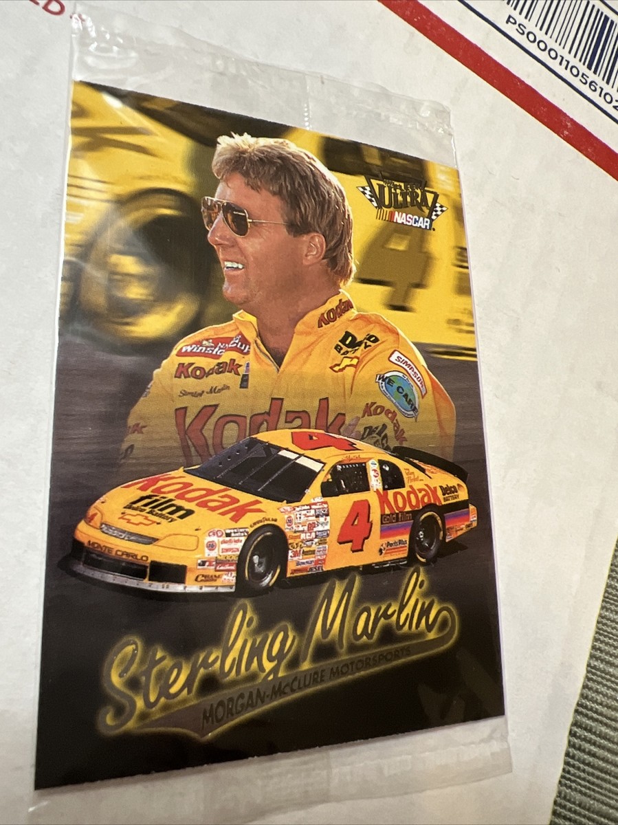 Sterling Marlin; 1997 Ultra-Shoney's Racing Card #9 of 16; In