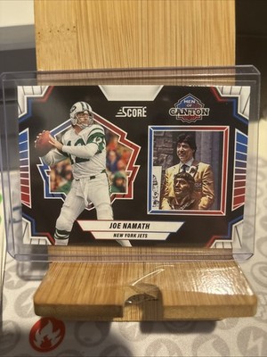 2025 Panini Score Football Men of Canton 15 Joe Namath, New York Jets