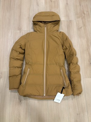 Lululemon Stretchseal Sleet Street Jacket Size Bold Beige 600 Down Filled  NWOT