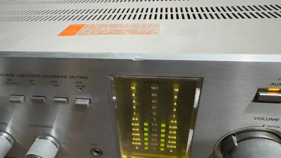 Sony TA-636 Integrated Stereo Amplifier – Serviced – Working – Read Description- - Image 4 of 4