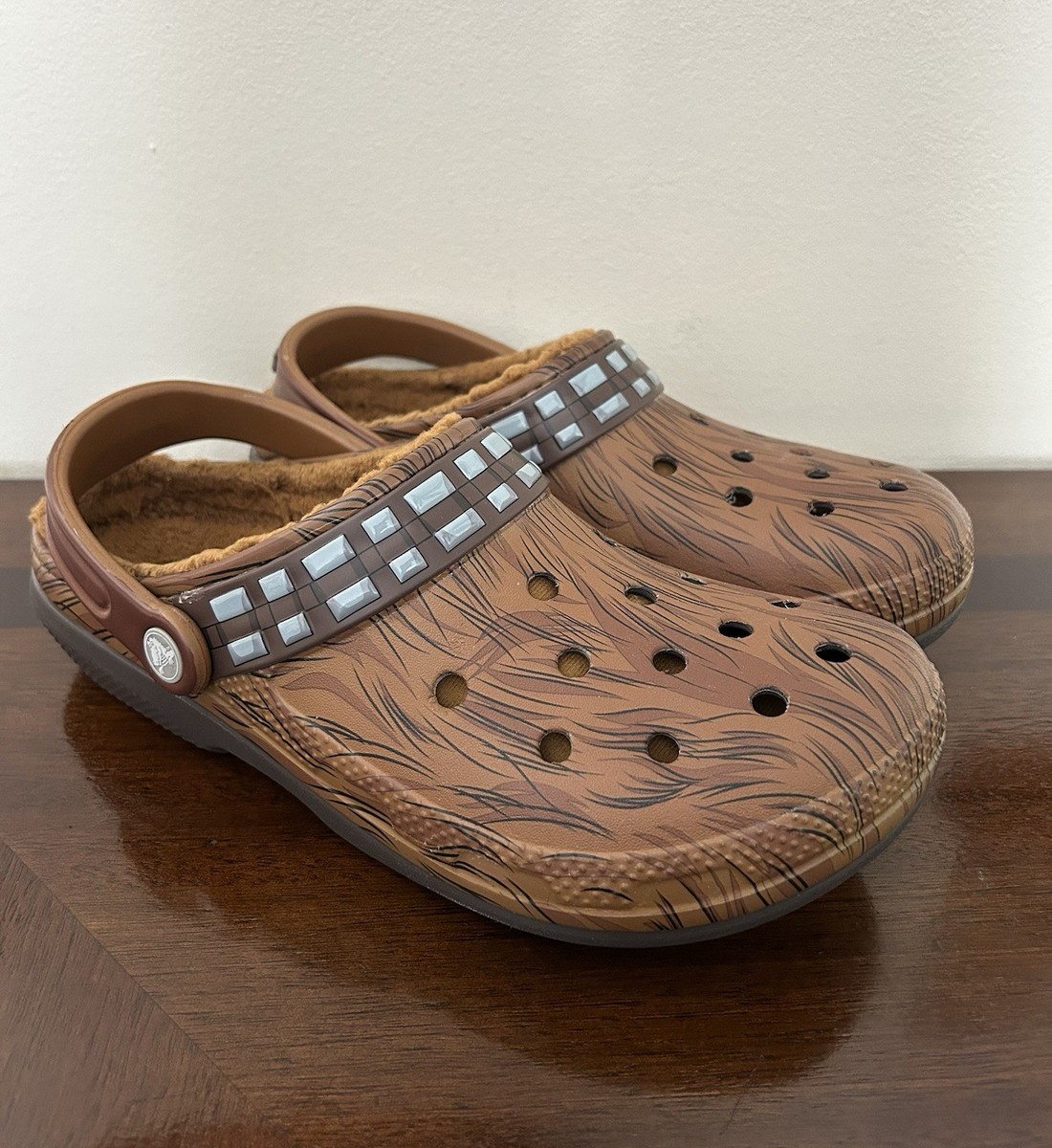 Crocs x Star Wars Chewbacca Classic Lined Clog Men's 8 Women's 10