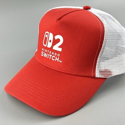 Authentic Nintendo Switch 2 Trucker Hat Snapback Mesh Cap 2025
