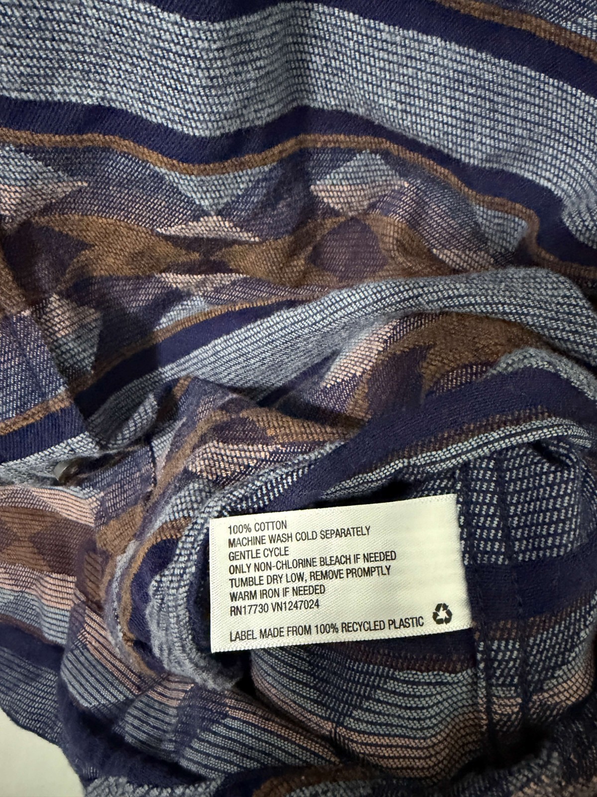 Goodfellow Men's Size L Patterned Button Down Shi… - image 4