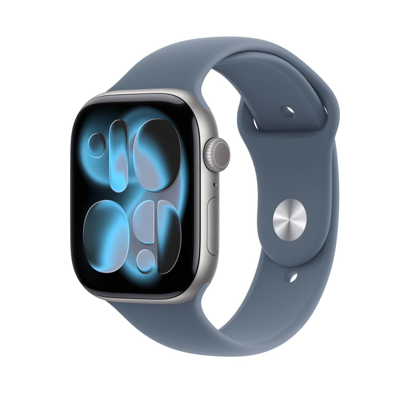 Genuine Apple Watch Anchor Blue Sport Band Strap 44mm45mm 46mm 49mm S/M MFGX4ZM✅