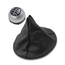 6-Gang Schaltknauf + Schaltsack Fit für Fiat 500 2012-2018