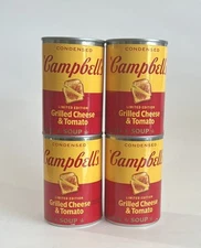 Campbell's Limited Edition Grilled Cheese & Tomato Soup  4 Cans Exp 12/25 - NEW!