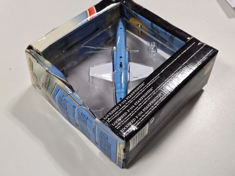 Matchbox Lt. Colonel Fitzhugh "Fitz" Fulton Lockheed F-104 Starfighter - Изображение 4 из 4