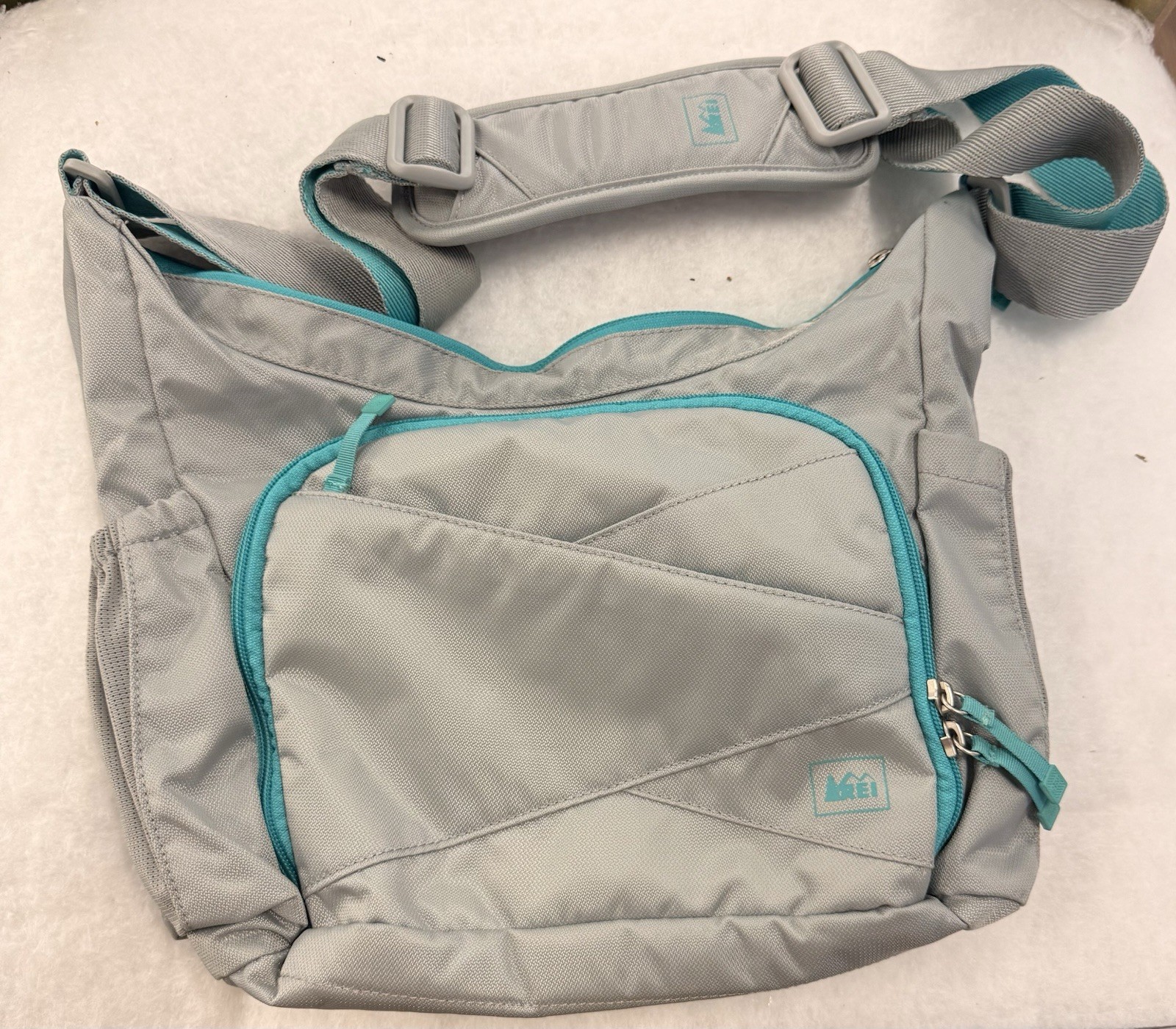 Rei Gray and Teal Women's Bag