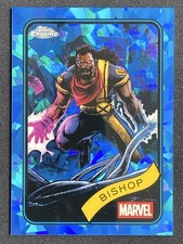 Bishop 2025 Topps Chrome Sapphire Marvel Base #197
