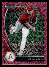 2021 Panini Prizm Draft Picks Prizms Pink Velocity #99 Kevin Kopps