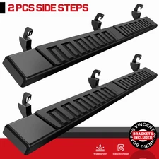For 07-18 Chevy Silverado Extended Cab 6" Side Step Running Board Nerf Bar Black
