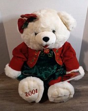 Dan Dee Snowflake Teddy Bear Plush Stuffed Animal Christmas 2001 22"