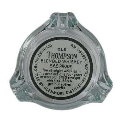 Vintage Marketing Ashtray Old Thompson Blended Whiskey Owensboro Kentucky KY