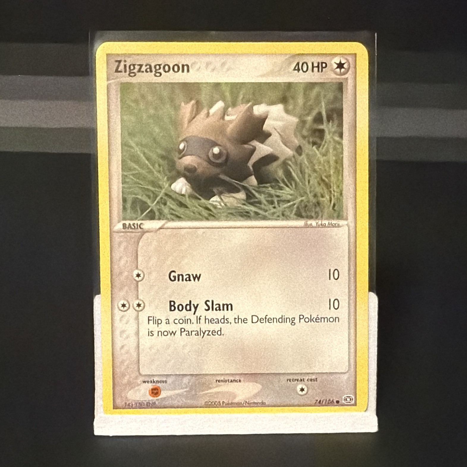 Pokemon TCG Zigzagoon 74/106 Emerald English