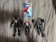 Marvel Legends ¡Lote de 3! Space Venom Baf 2016 traje negro Spiderman 2007/2099