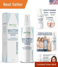 Biotin Hair Thickening Spray - Instant Volume  Growth Tonic for All Hair Types