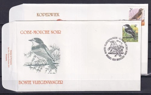 [LM79629] Belgium N°2653/2654FDC Buzin Birds First Day Cover COB € 10,00 SUPERB