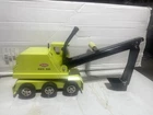 Vintage Green Tonka Backhoe No 2730 Mint in Box Pressed Steel Toy
