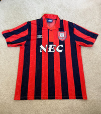 Everton Away Football Shirt 1992/94 Large
