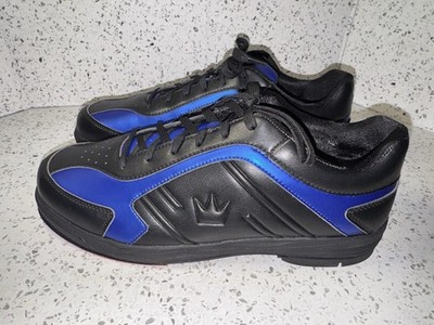 Brunswick Siege Black/Blue Right Handed Size 10W Bowling Shoes New