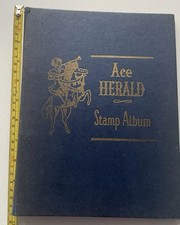 Ace Herald  Stamp Album With Over 500 Stamps