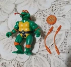 TMNT Teenage Ninja Turtles Toon Michelangelo Toy Action Figure Vintage 1992