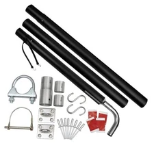 RV Generator Exhaust Venting System part compatible with Most RV Exhaust 