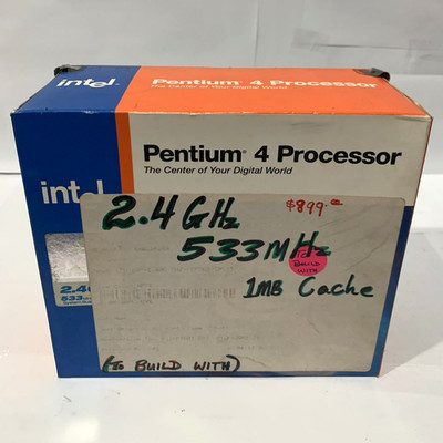 Intel Pentium 4 2.40A Socket 478 533MHz 1MB BX80546PE2400ESL88F