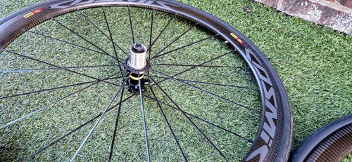 Mavic Comic Pro SL 45mm Carbon Tubeless Clincher wheels Set - Picture 8 of 14