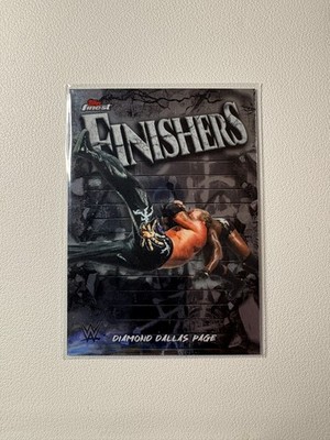 WWE Topps Finest 2025 Diamond Dallas Page Finishers Insert #FNS-DP