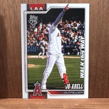 2026 Topps Series 1 WALK this WAY Jo Adell #139 Los Angeles Angels