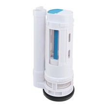 Toilet Push Button Valve Replacement Flush Dual Drain Tank Height 10.24-11.4