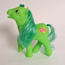 Vintage Princess Rinse N Spit Verde Años 80 G1 My Little Pony Estilo Fakie