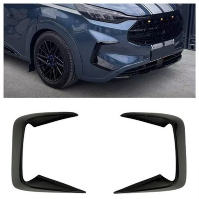 Ford Transit Custom ab 2024 Aero Canard Frontspoiler in glänzendem Schwarz 