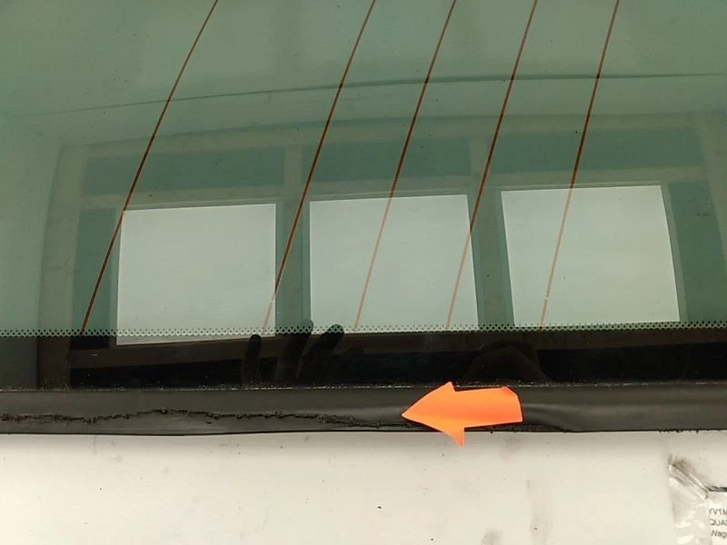 Cuarto de vidrio tintado izquierdo para conductor VOLVO V50 se adapta a 05 06 07 08 09 10 11 Foto 3 de 4