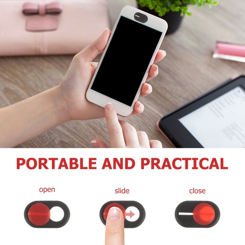 Webcam Camera Cover Slide Webcam Slider Adhesive Camera Cover - Afbeelding 10 van 12