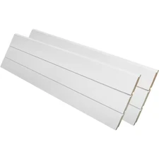 7-1/4 In. X 9/16 In. X 7 Ft. Primed Wood Nickel Gap Ship Lap Board (6-Pieces per