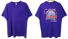 L/XL Vtg 90s Cadillac Jacks Ocean City MD Surf Skate Punk Grunge Distressed Tee
