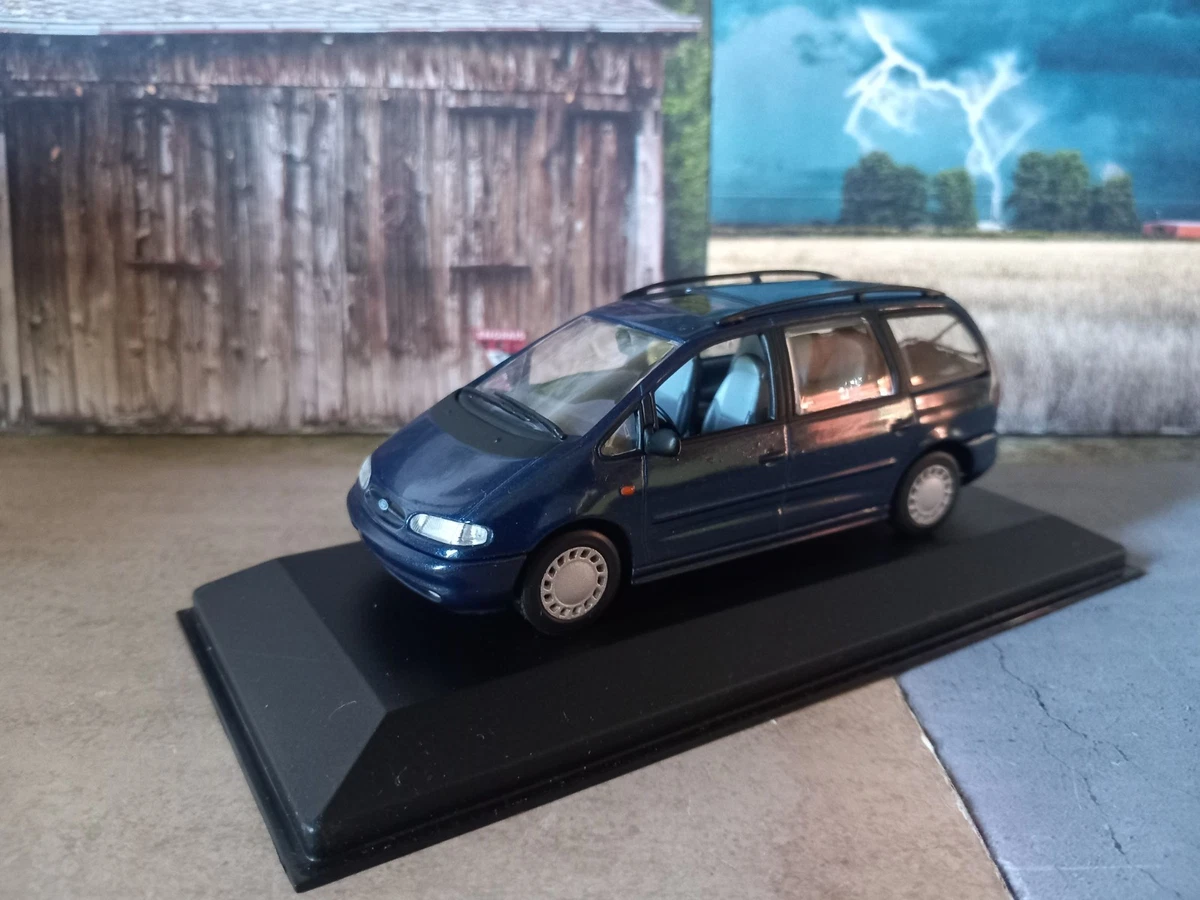 Minichamps 1/43 Ford Galaxy 2000 Noire - Réf 430089501 - Pour Pièces Ou Restauration