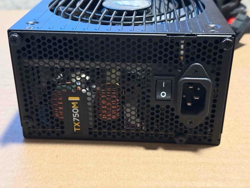 Corsair TX750M CP-9020131-NA 80 750 Watt Fully Modular Power Supply Tested - Afbeelding 4 van 9
