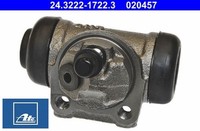 ATE 24.3222-1722.3 Radbremszylinder Zylinder Radbremse FüR Smart