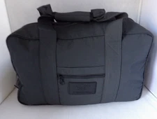 NWT Authentic ALOHA COLLECTION Dark Gray Travel Light Nylon Duffle Bag Unisex