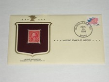 George Washington 2 Cents Red Stamp Dec. 10, 1926 Historic Stamps Of America